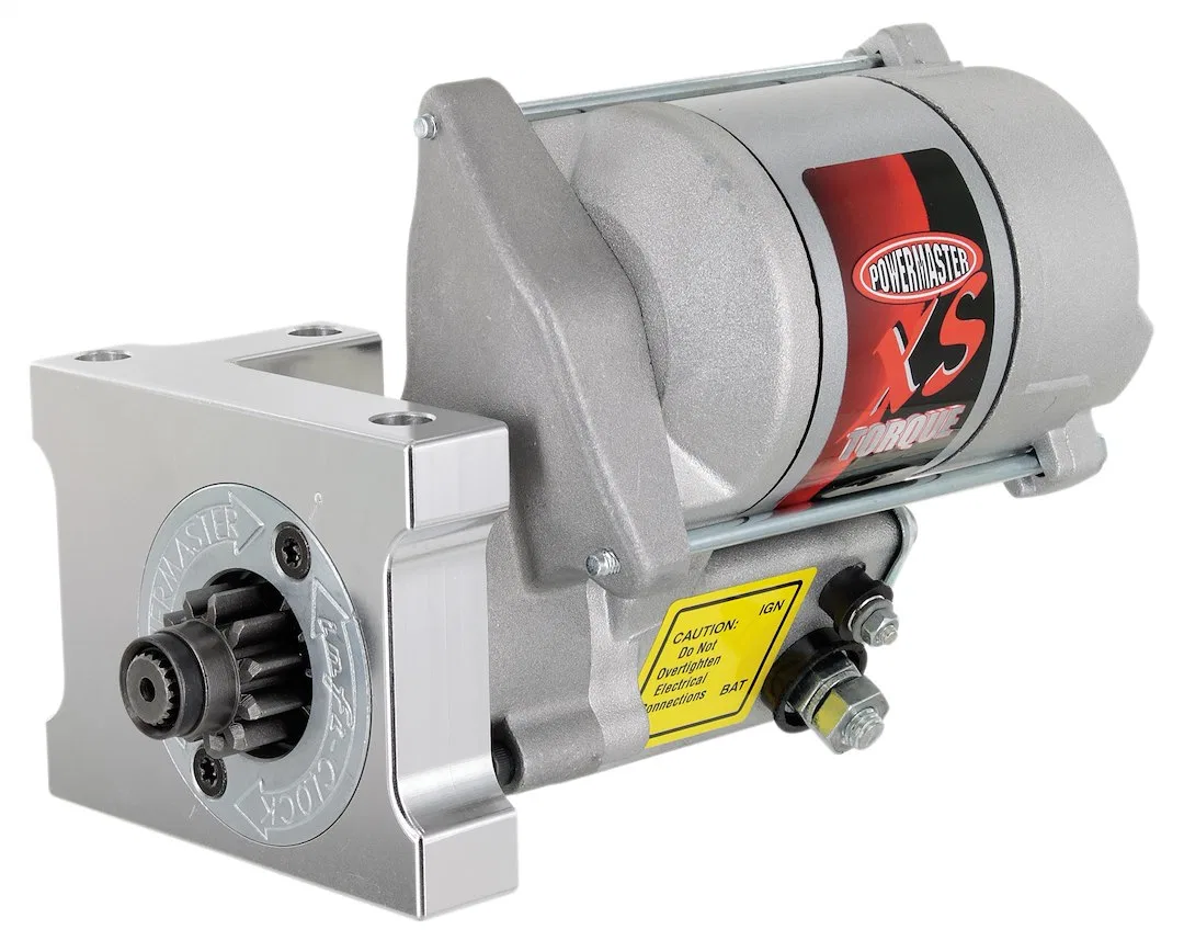 9526 – POWERMASTER Starter, High-Torque Starter 4.4:1 Gear Reduction Ratio 168 Tooth Count Staggered Mount